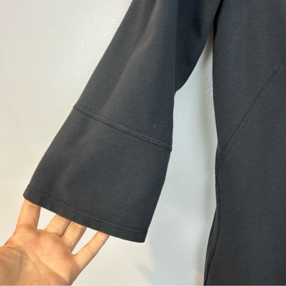 Theory Black Sheath Mini Dress Size 4 - Picture 7 of 10